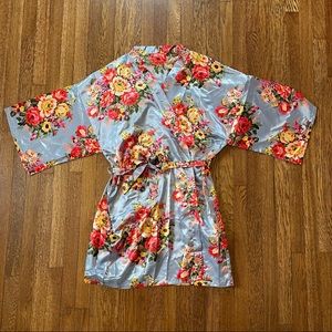 Silk robe